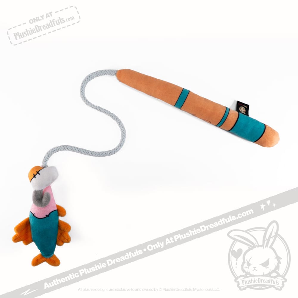 Magnetic Fishing Rod Plush Toy - Soft Stuffed Animal Catcher Game for Kids | Fun Indoor & Outdoor Play, Birthday Gifts, Party Favors