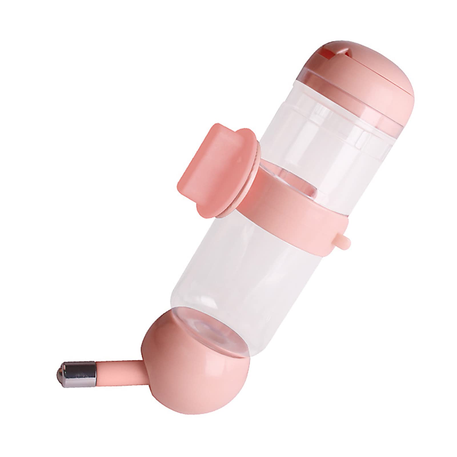 BHSHUXI No Drip Chew Proof Hanging Dog Water Bottle - Automatic Pet Water Dispenser for Travel, Hiking & Crate Training - Leak Proof Dog Drinking Fountain with Auto-Feeding System