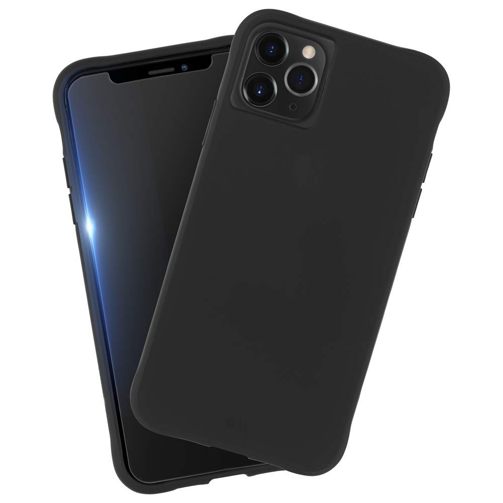 Case-Mate Tough Case & Tempered Glass Screen Protector for iPhone 11 Pro (5.8 Inch) - Smoke Black Protective Cover - Drop Protection & Scratch Resistance - Perfect for Outdoor, Work & Daily Use
