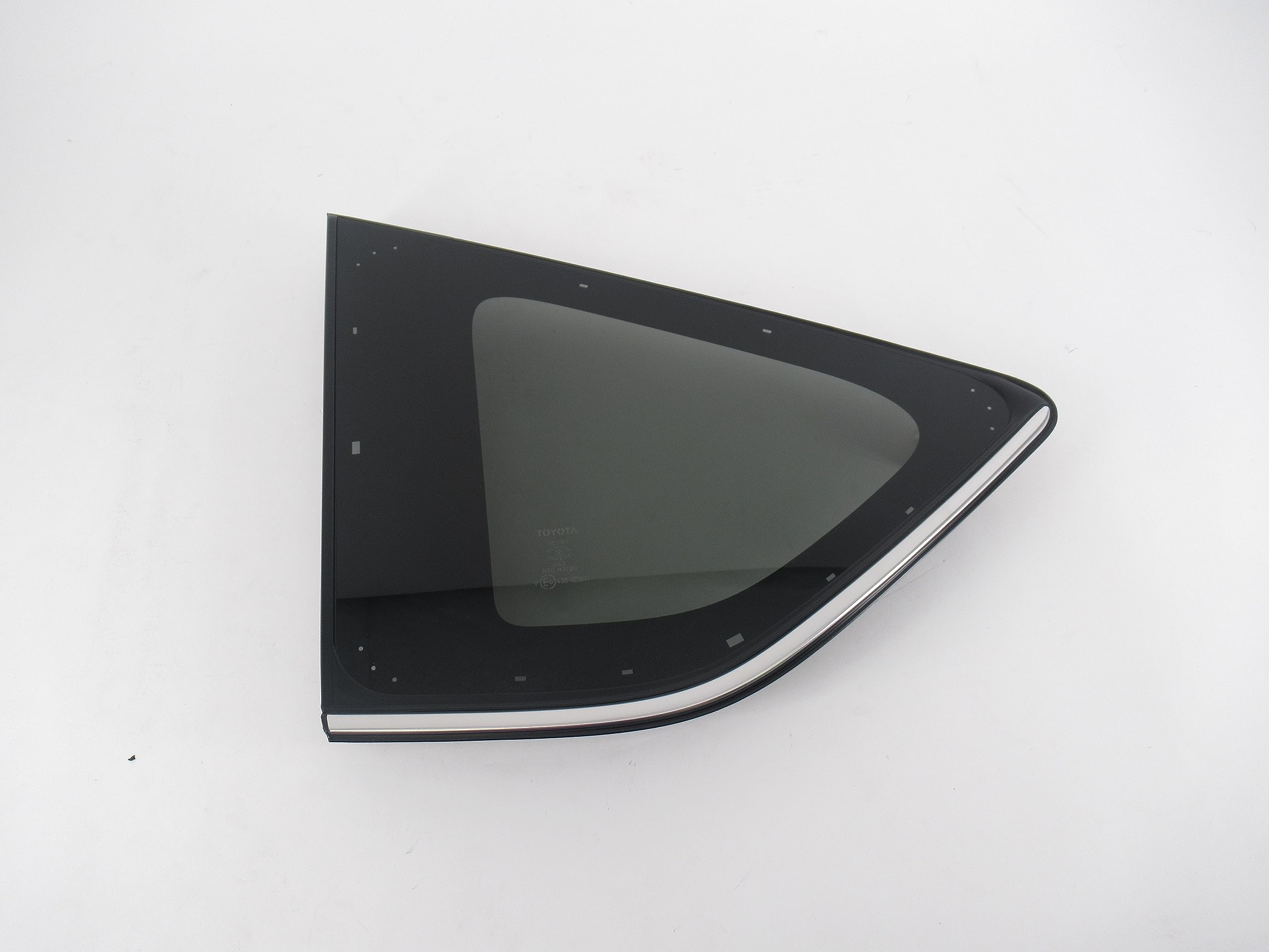 Toyota Tempered Glass Rear Window Replacement - Stainless Steel Frame - Part #62720-42350 - Perfect for Toyota Car Models - Durable & Shatterproof for Enhanced Safety & Visibility