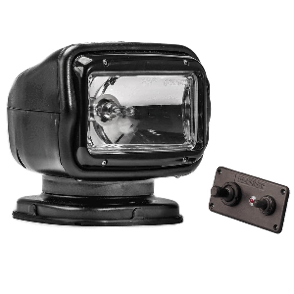 65W Go-Light Spotlight - 12V DC Halogen Spotlight with 225,000 CP - Powerful Handheld Spotlight for Hunting, Camping, Marine & Emergency Use