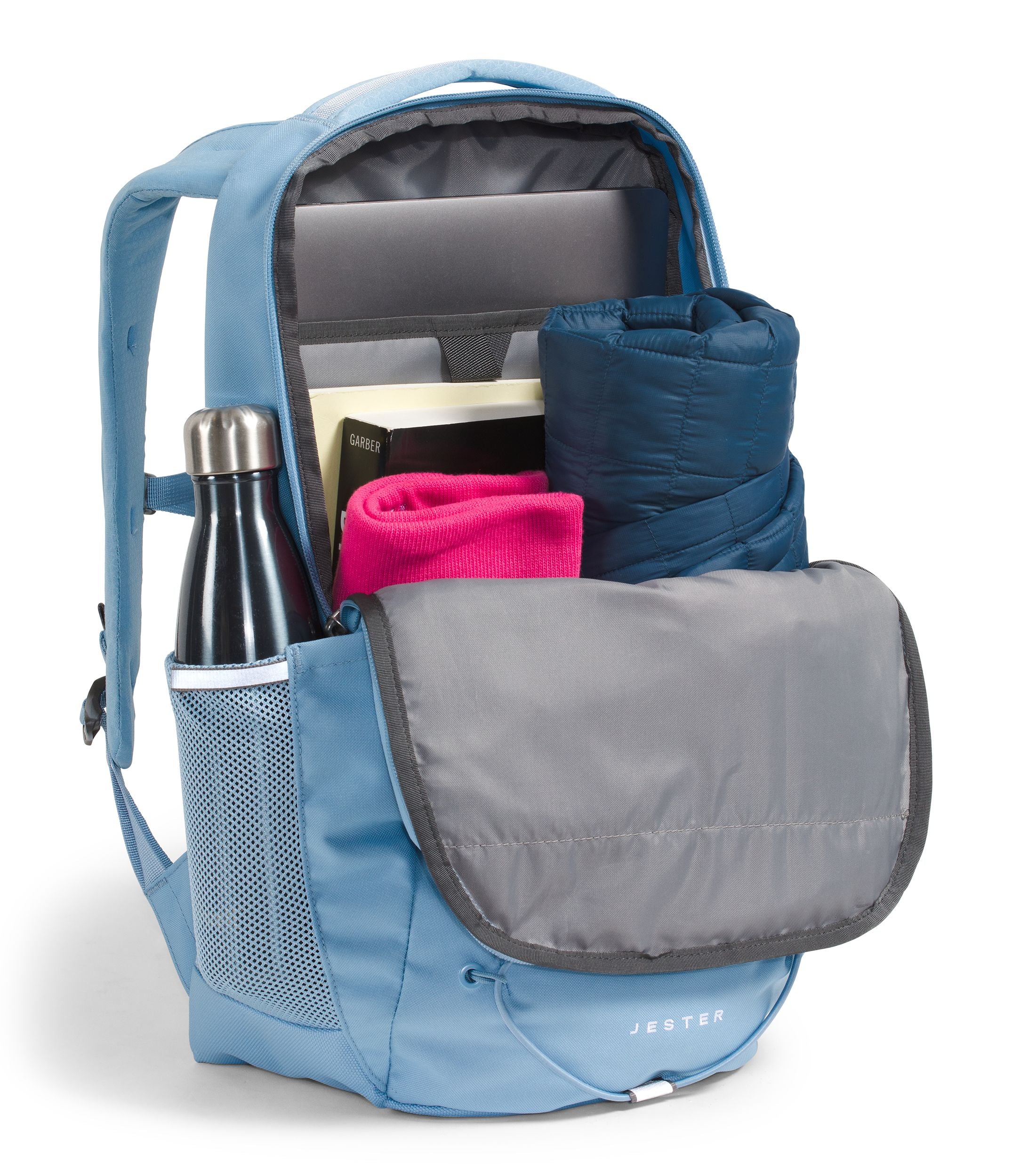 The North Face Women's Jester Backpack - Lightweight Laptop Daypack for Hiking, Travel & School - Durable Water-Resistant Design with 28L Capacity