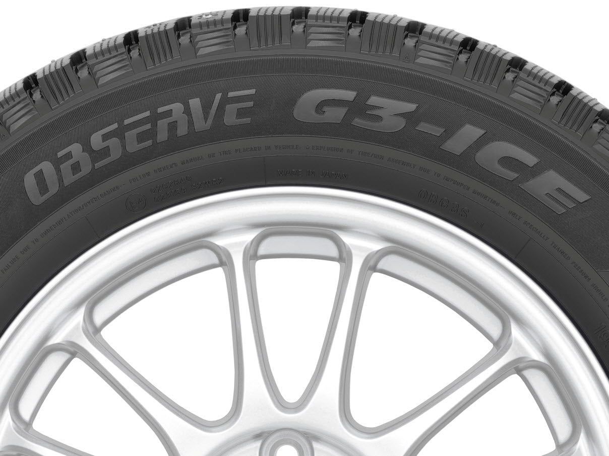 Toyo Observe G3 Ice 185/65R14 86T Winter Snow Tire - All-Season Traction for Cars, SUVs & Trucks in Snowy & Icy Conditions