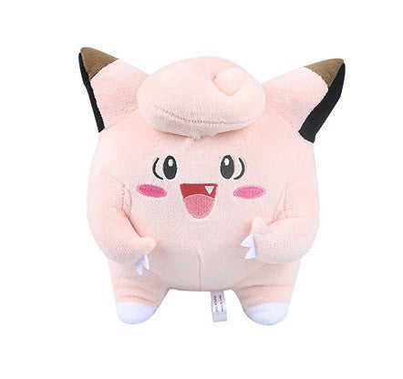 25Cm Clefairy Plush Toy - Soft & Cute Pokemon Stuffed Animal for Kids, Gift for Collectors & Fans | Perfect for Bedroom Decor, Birthday Gifts & Anime Lovers