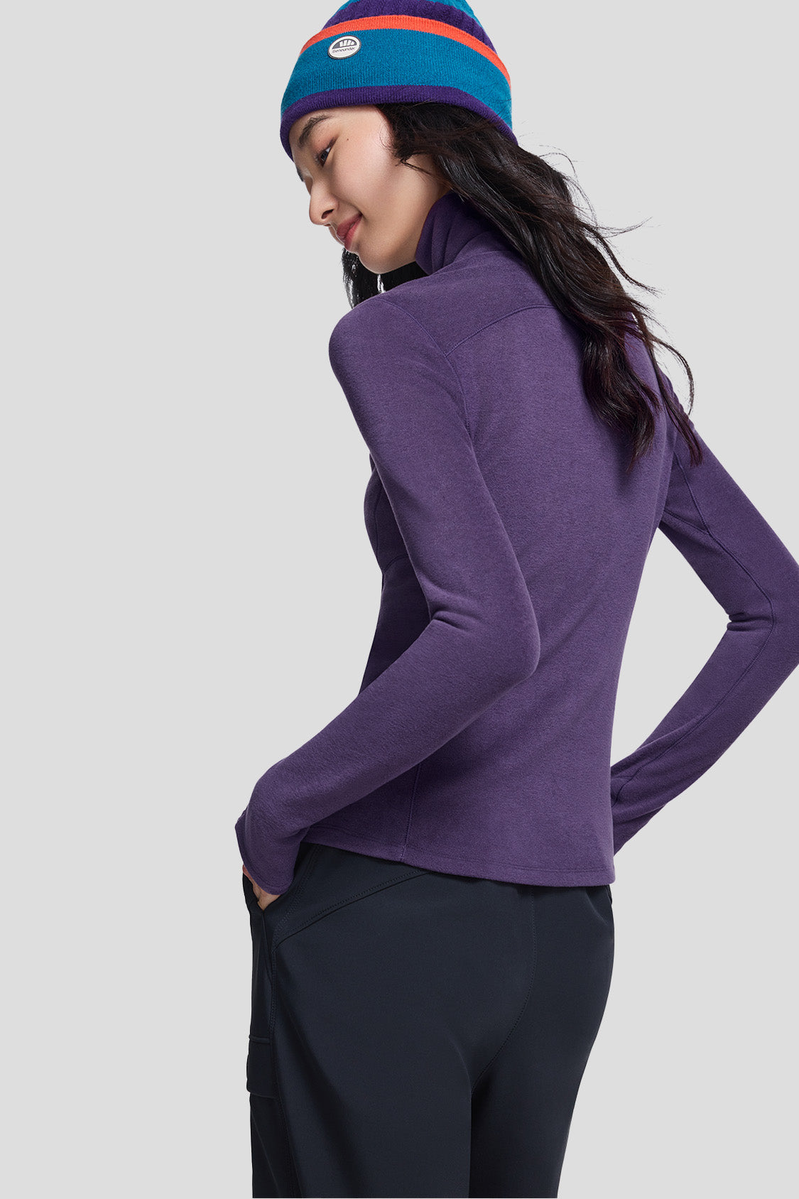 ThermaFlex Women's Slim Fit High Warmth Turtleneck Top - Winter Thermal Base Layer for Outdoor Activities & Cold Weather Fashion