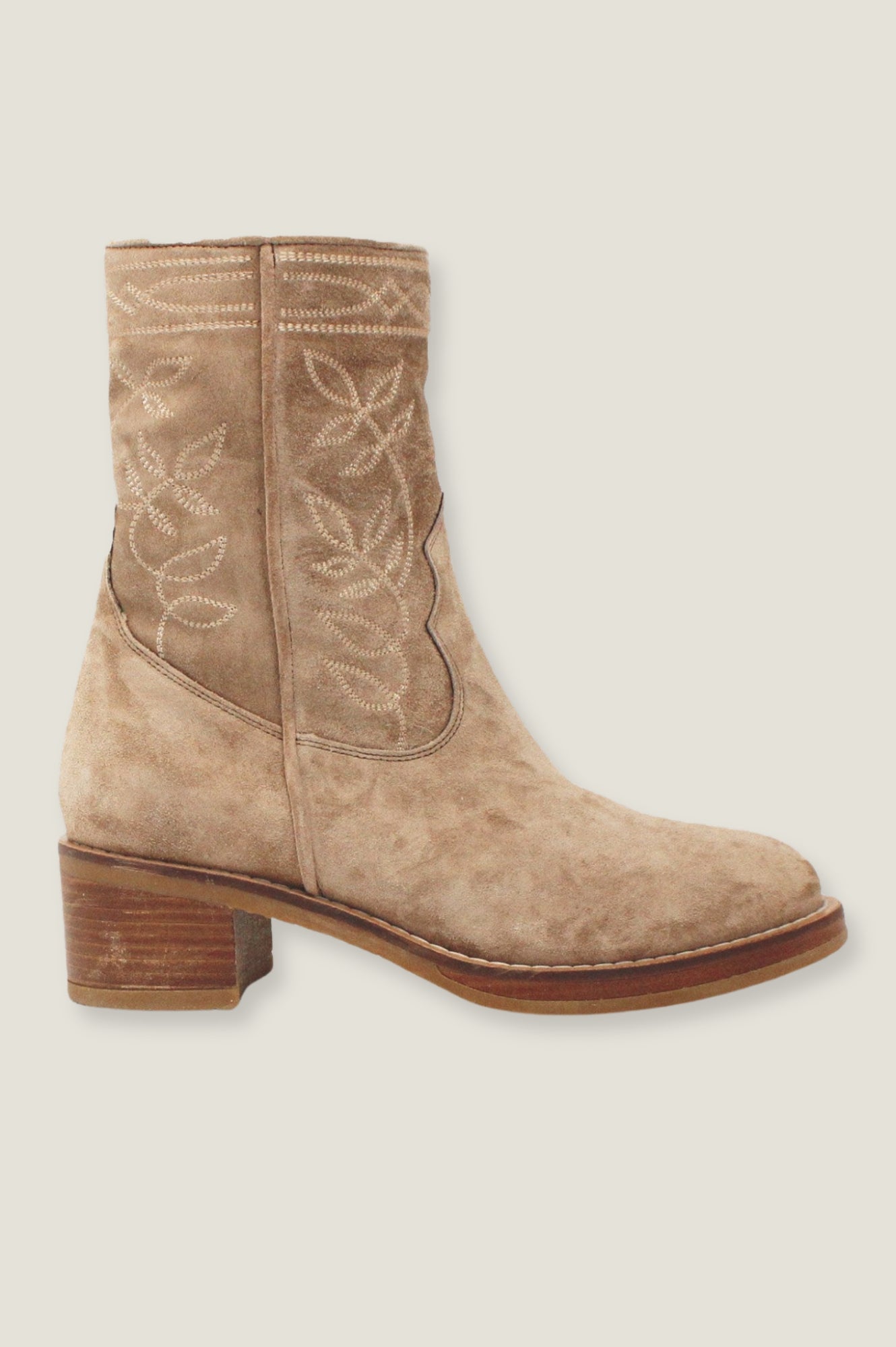 Ella Suede Boots for Women - Comfortable & Stylish Camel Ankle Boots - Perfect for Fall, Winter & Casual Outfits