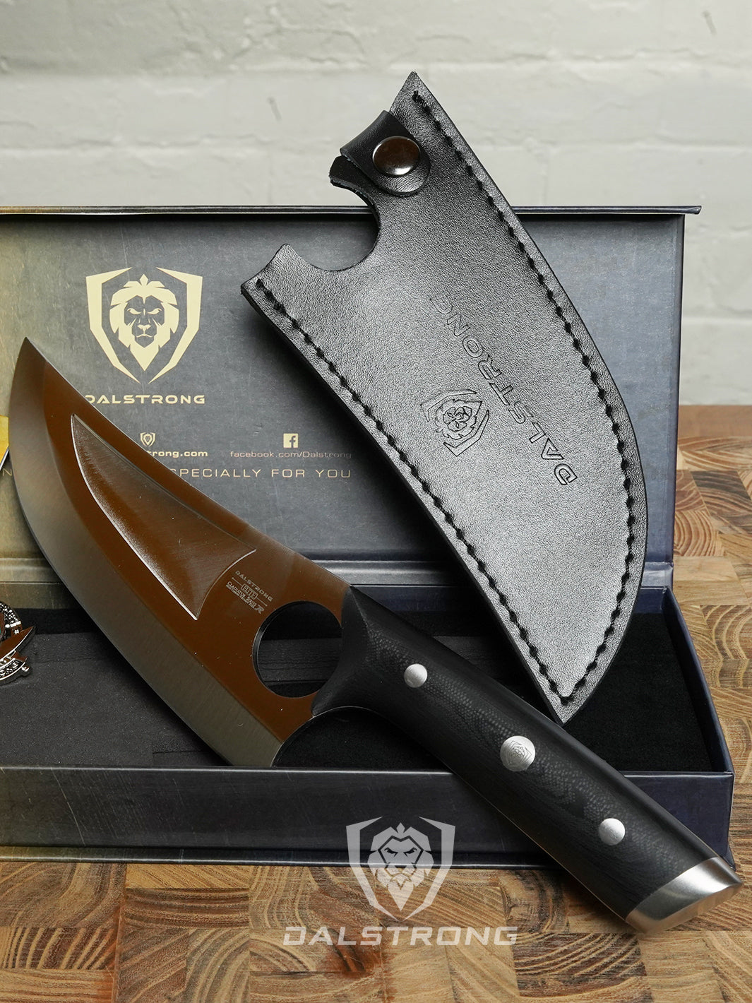 Dalstrong Venator Gladiator Series R 7-Inch Chef & Utility Knife - NSF Certified Professional Kitchen Knife for Slicing, Dicing & Food Prep
