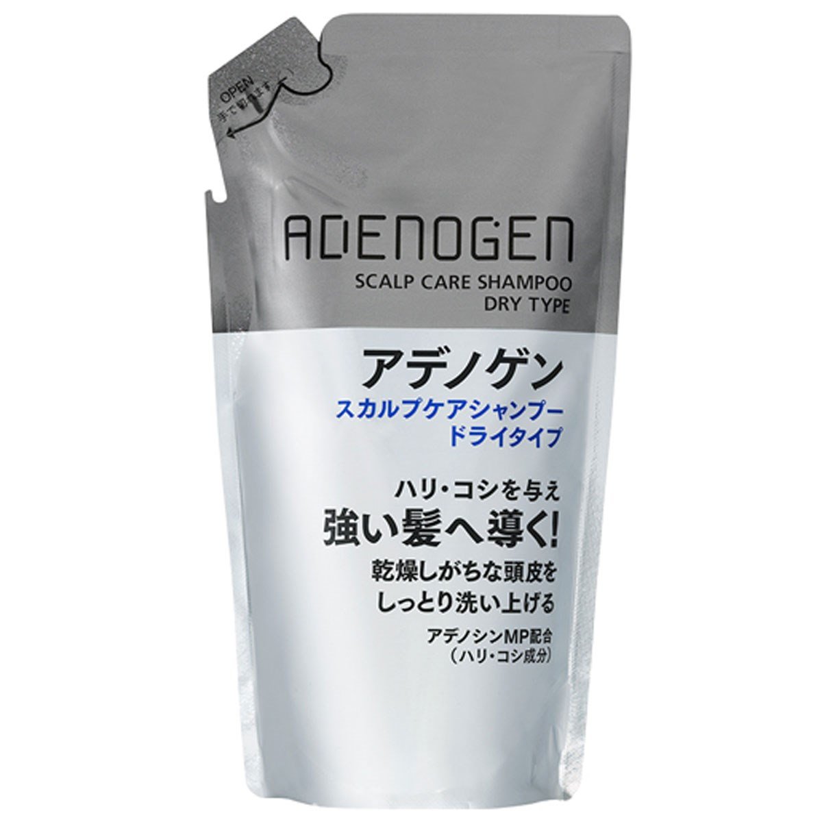 Adenogen Scalp Care Shampoo for Dry Hair - 310mL Refill Pack | Gentle Cleansing & Hydration for Flaky, Itchy Scalp | Perfect for Daily Hair Care Routine at Home