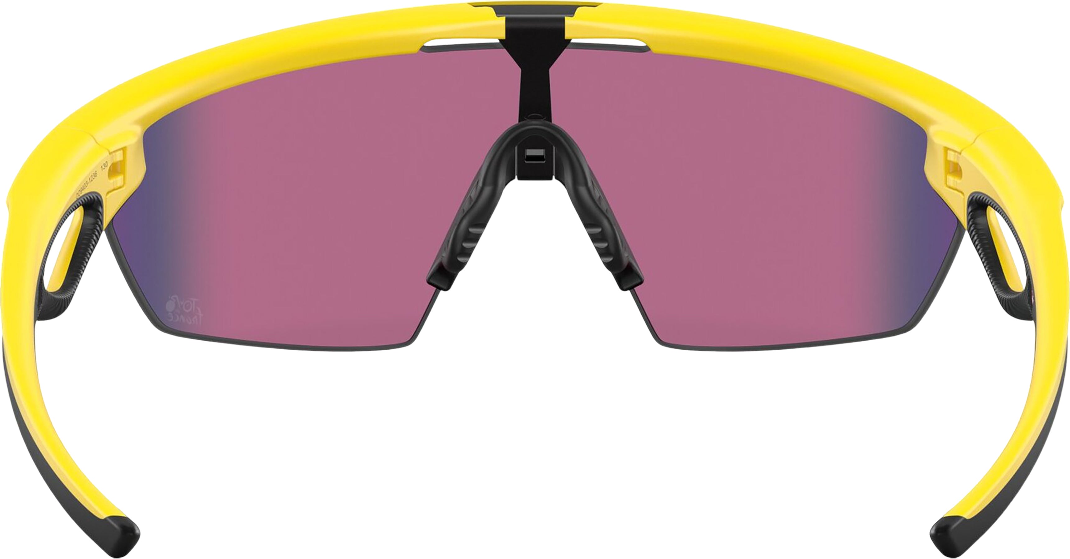 2024 Tour De France Sphaera Sunglasses - Matte Yellow Frame with Prizm Road Lens - Unisex Cycling Glasses for Road Biking & Outdoor Sports