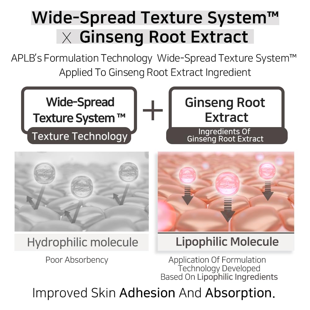 APLB Snail Mucin Ginseng Serum - 39.2% Korean Skincare for Wrinkles & Pores | Anti-Aging & Firming Skin Care