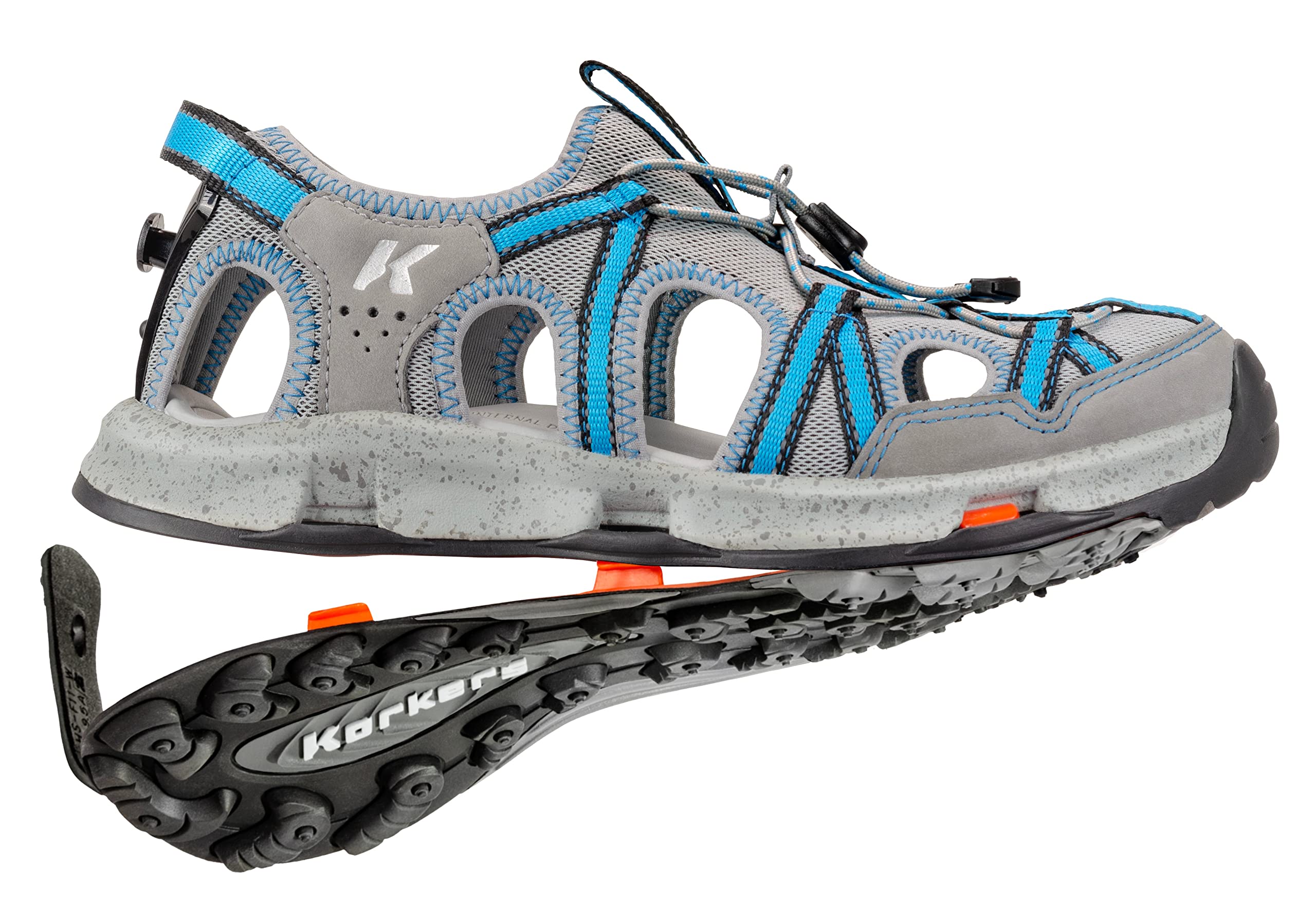 Korkers Women's Swift Sandal - Lightweight Water Sandals for Hiking, Beach & Outdoor Adventures | Quick-Dry & Comfortable Summer Shoes for Women