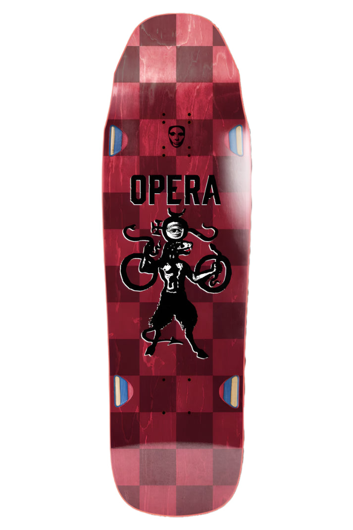 Opera Beast EX7 Professional Skateboard Deck - High Performance Maple Wood for Street & Park Skating - Perfect for Tricks, Commuting & Outdoor Sports