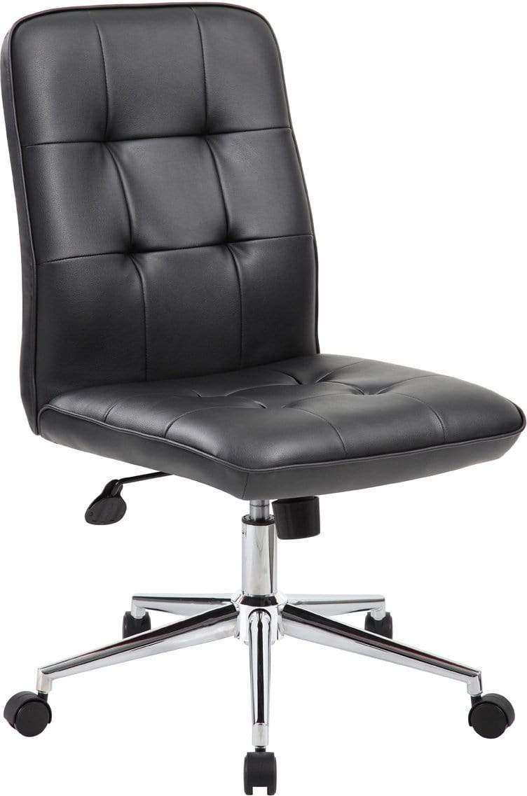 Ergonomic Boss Modern Office Chair [B330 BK] - High Back Executive Chair with Lumbar Support for Home & Office Workspace, Perfect for Long Hours of Sitting and Productivity