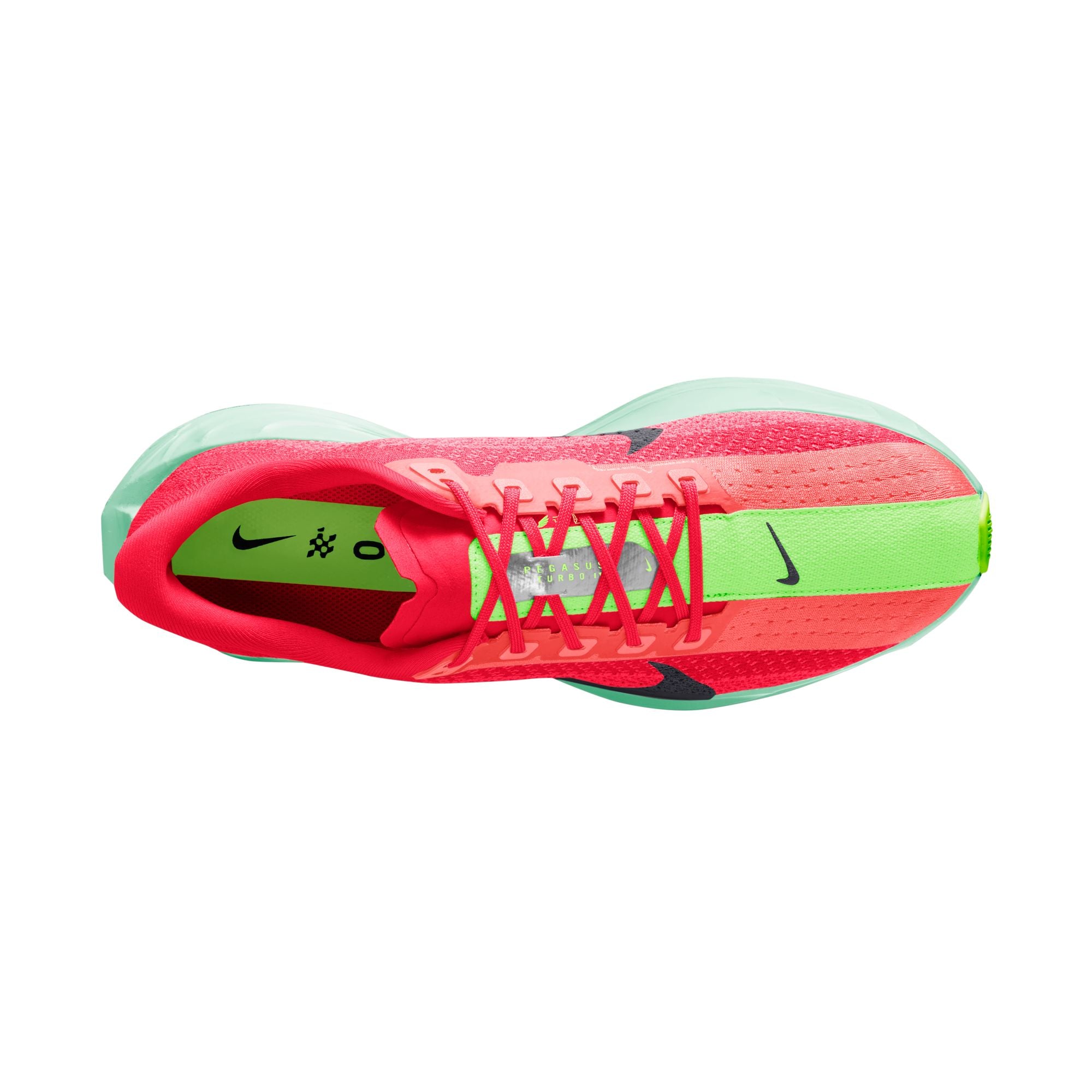 Nike Men’s Pegasus Plus Running Shoes - Size 600, Bright Crimson/Cave Purple Lime Blast - Lightweight Cushioned Sneakers for Jogging, Gym & Everyday Wear