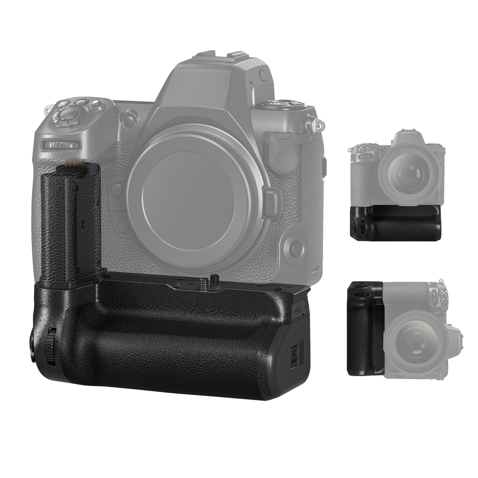 NEEWER MB N12 Vertical Battery Grip for Nikon Z8 - Compatible Replacement with Extended Shooting Time | Perfect for Photography, Travel & Outdoor Adventures