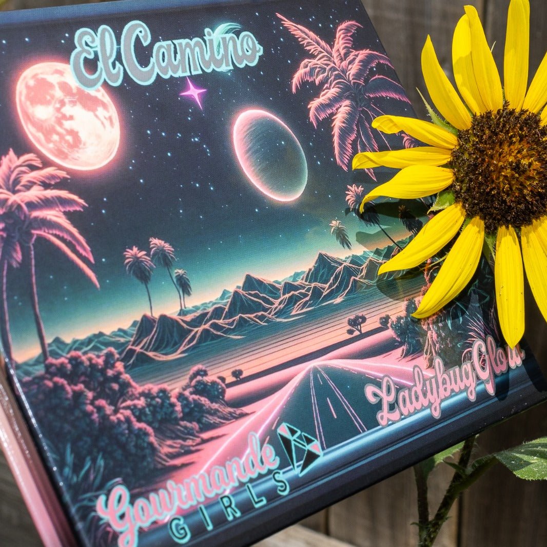 El Camino Eyeshadow Palette - 12 Highly Pigmented Matte & Shimmer Shades for Day & Night Makeup Looks | Vegan & Cruelty-Free | Perfect for Parties, Weddings & Everyday Wear