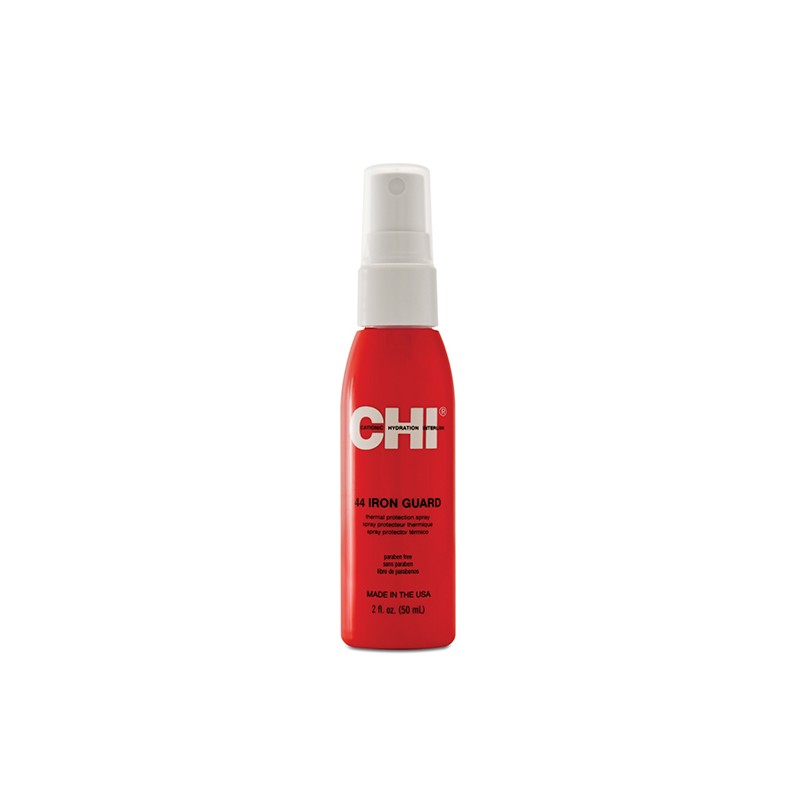 CHI 44 Iron Guard Thermal Protection Spray 59ml - Heat Protectant for Hair Styling, Flat Iron & Blow Dryer Use - Prevents Damage & Frizz