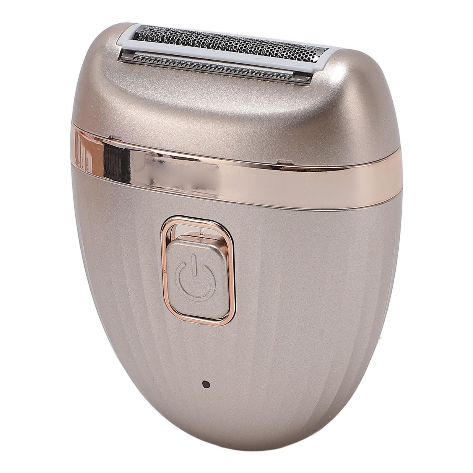 Painless Electric Women's Hair Trimmer & Remover - Waterproof & Easy to Clean for Smooth Skin - Gold (Perfect for Bikini Line, Legs & Underarms at Home)