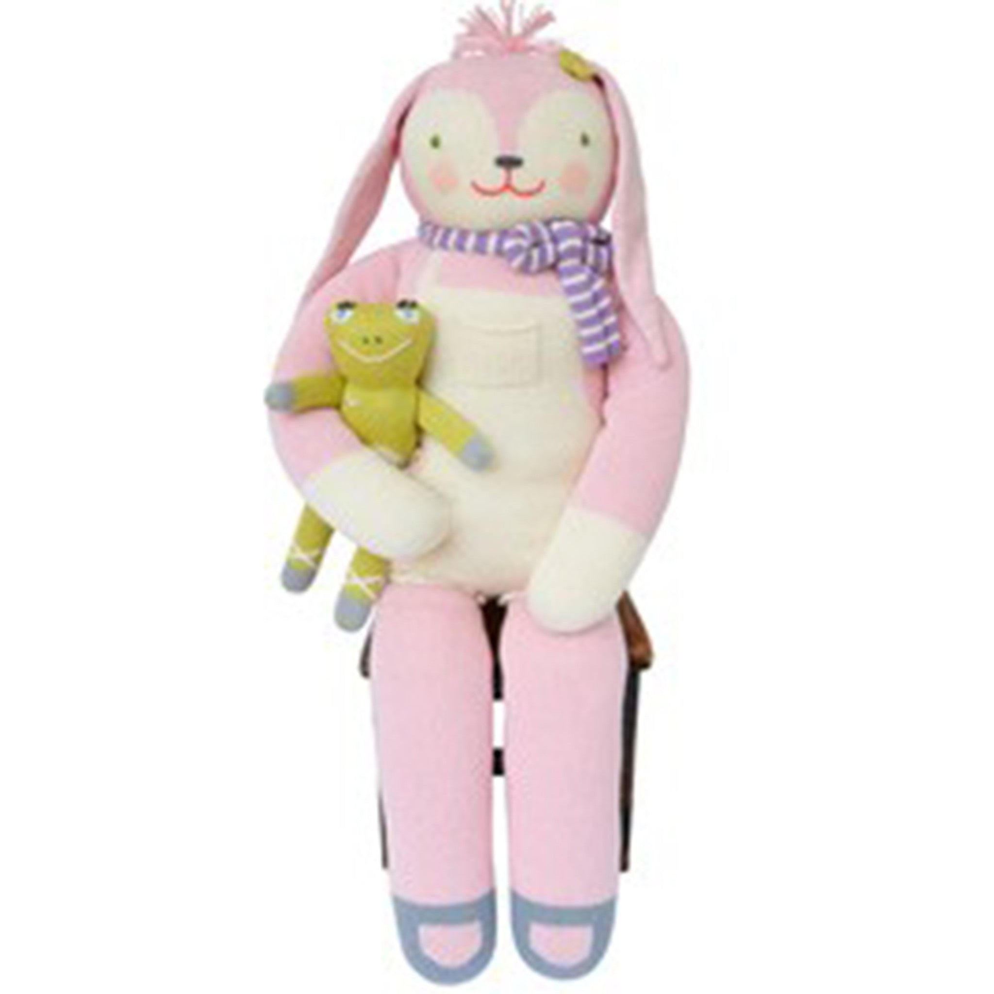 Blabla Kids Giant Fleur the Bunny - Soft Plush Stuffed Animal Toy for Babies & Toddlers | Perfect for Cuddling, Nursery Decor, and Gift Giving