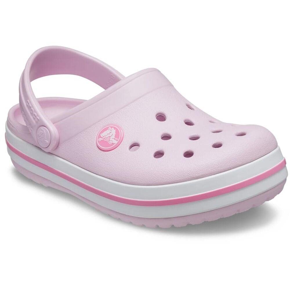 Crocs Unisex Kids Classic Clogs - Comfortable & Lightweight Water Shoes for Boys & Girls - Perfect for Beach, Pool, and Outdoor Play