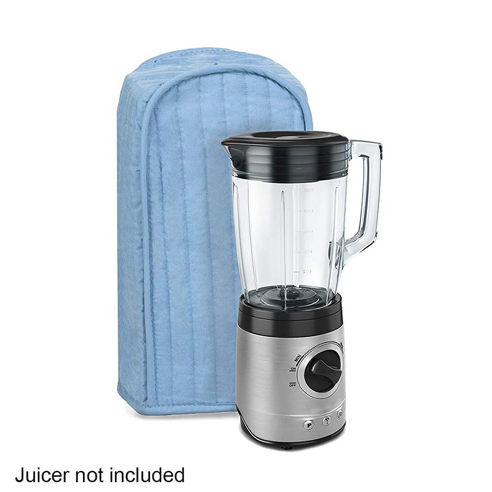 Premium Blender Dust Cover - Stand Mixer & Coffee Maker Appliance Protector - Anti-Fingerprint Polyester Kitchen Blender Cover - Stain Resistant Dustproof Home Kitchen Accessory (Blue) - Perfect for Countertop Organization & Appliance Protection