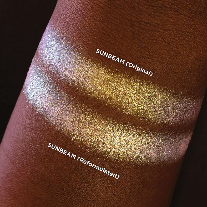 Sunbeam Glitter Multichrome Eyeshadow Palette - Long Lasting Pigmented Makeup for Party, Night Out & Special Occasions