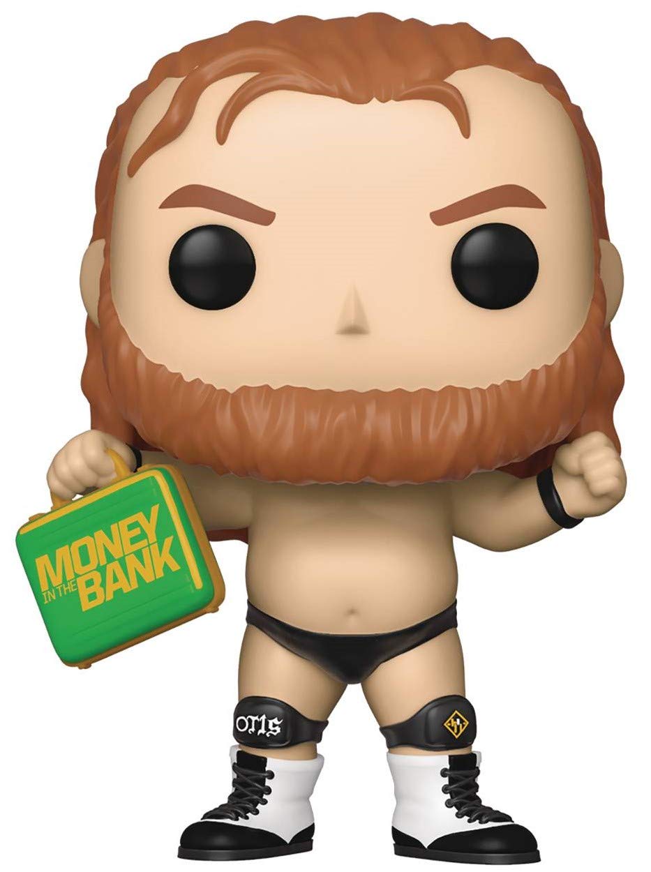 WWE Otis Money in The Bank Funko Pop! Vinyl Figure with Pop Box Protector Case - Collectible Wrestling Action Figure for Display & Protection