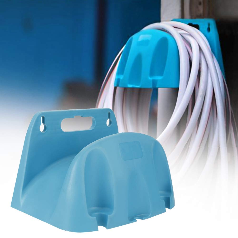 Serlium Wall Mounted Garden Hose Holder - ABS Material Hose Reel Storage Bracket for Outdoor Watering, Yard Maintenance & Garage Organization