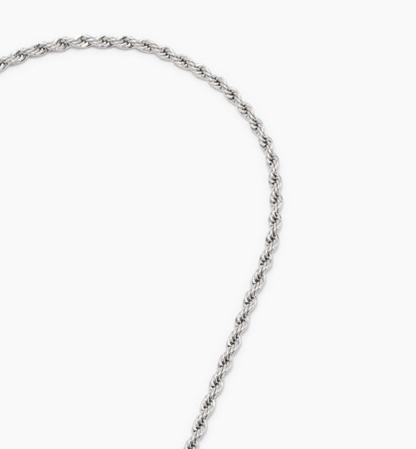 Elegant Slender Twist Stainless Steel Eyebrow Glasses Chain 700mm - Perfect for Reading, Fashion Accessories & Eyewear Security
