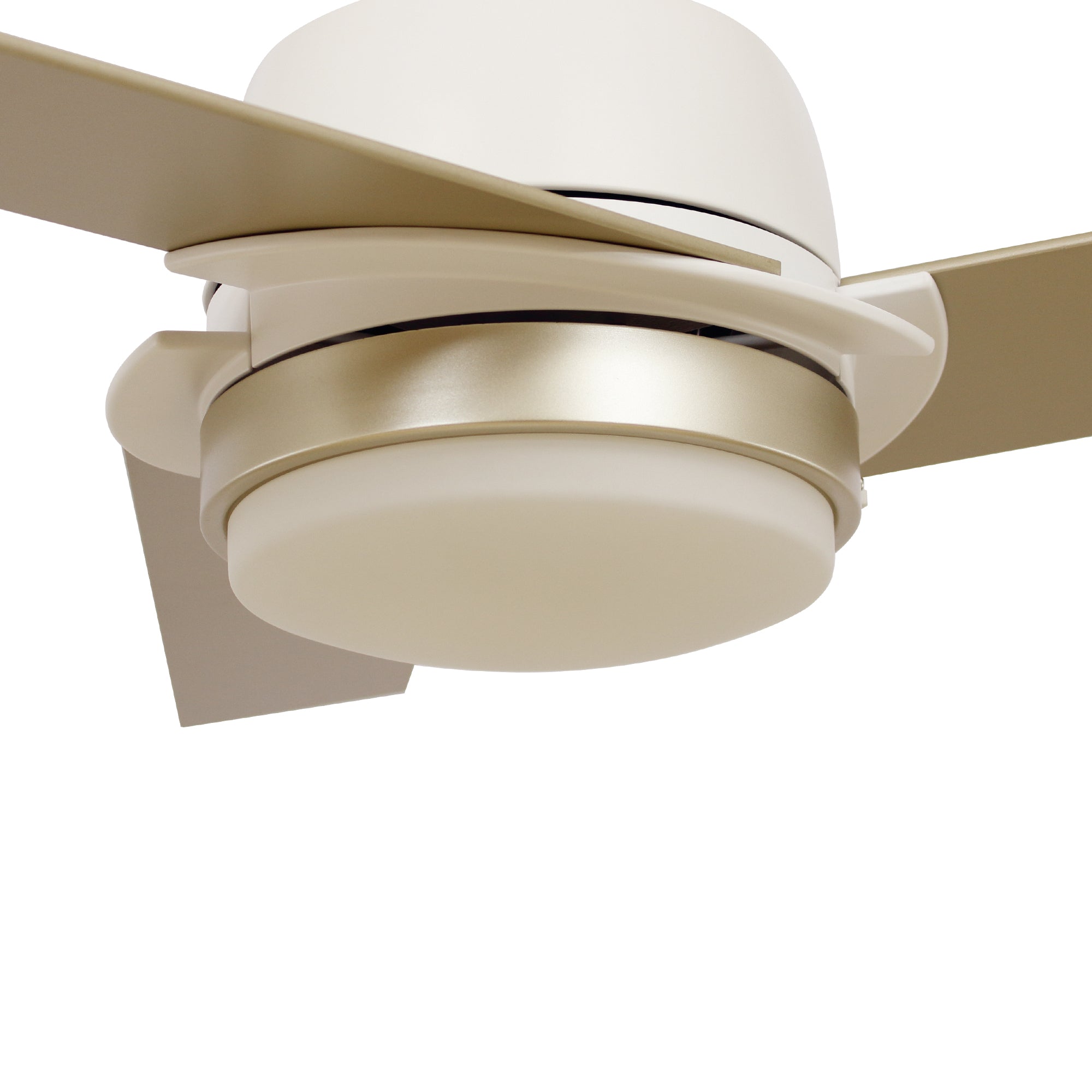 52 Inch Addison Smart Ceiling Fan with LED Light & Remote Control - Modern Silent Blades for Bedroom, Living Room, and Office