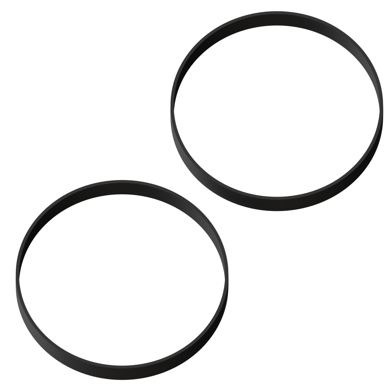 Simplicity Vacuum Cleaner Replacement Belts - Compatible with 4000, 5000, 6000, 7000 & 8000 Series Symetry (2 Pack) - Durable Bands for Home Cleaning & Maintenance