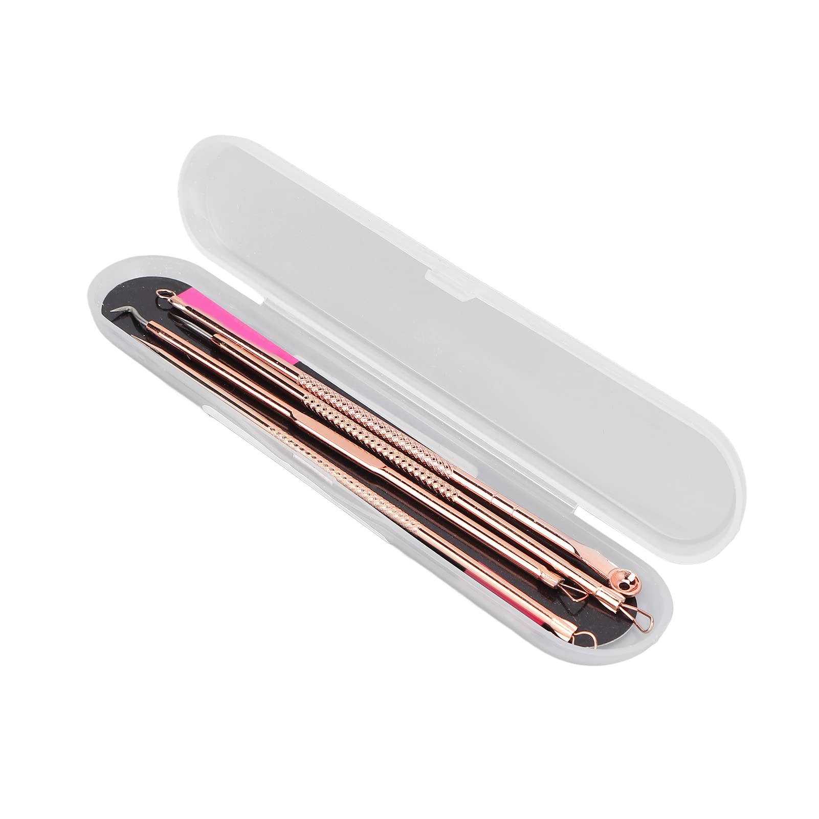 Rose Gold Blackhead Remover Tool - Portable for Travel & Home Skincare