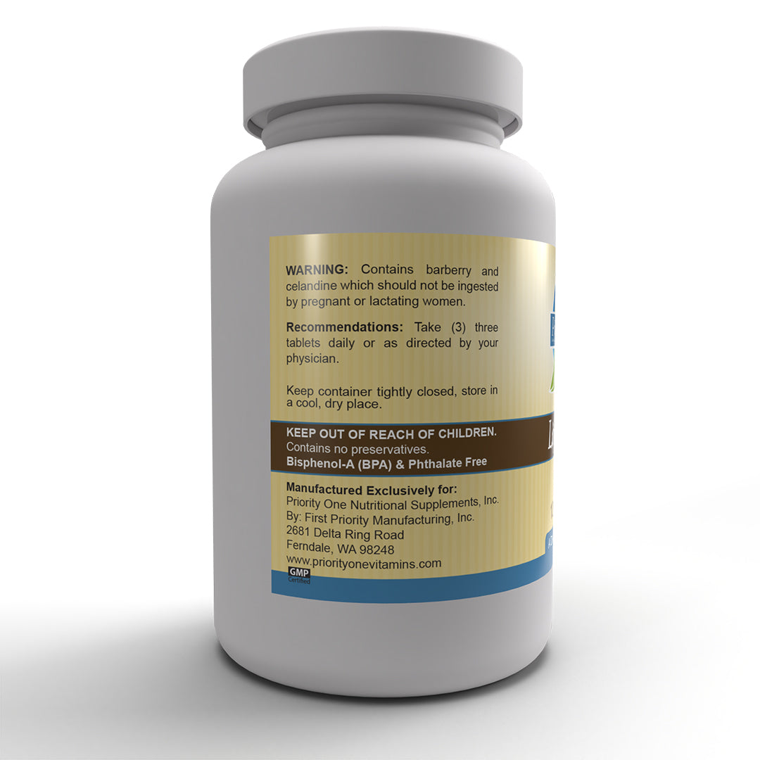 Lipo Plus™ Liver Support Supplement (120 Tablets) - Natural Liver Detox & Cleanse Formula for Optimal Liver Health - Supports Healthy Liver Function for Active Lifestyles & Wellness Routines
