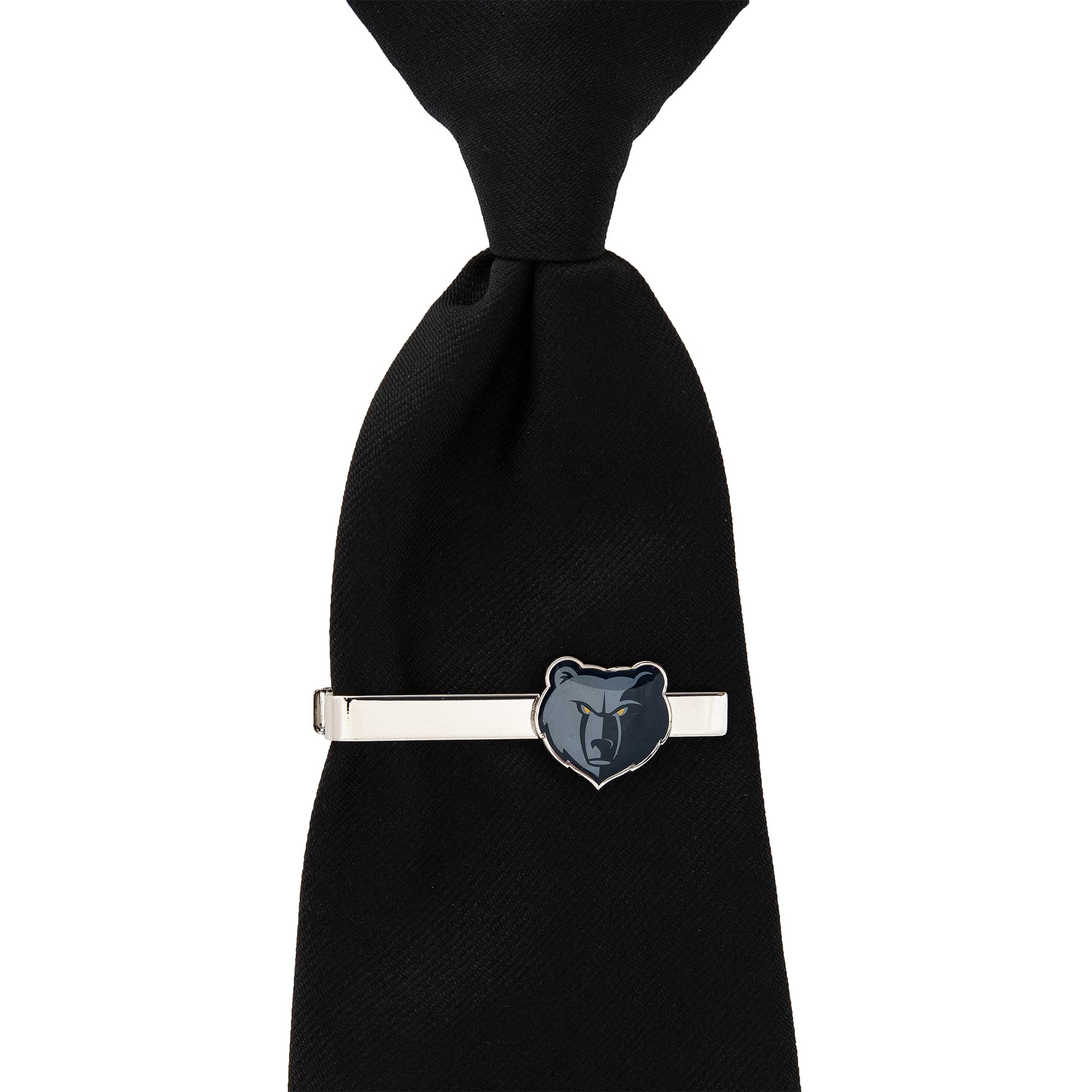 Desert Cactus Memphis Grizzlies Tie Bar Clip - Official NBA Basketball Association Logo Tie Accessory for Men | Perfect for Business, Weddings & Formal Events