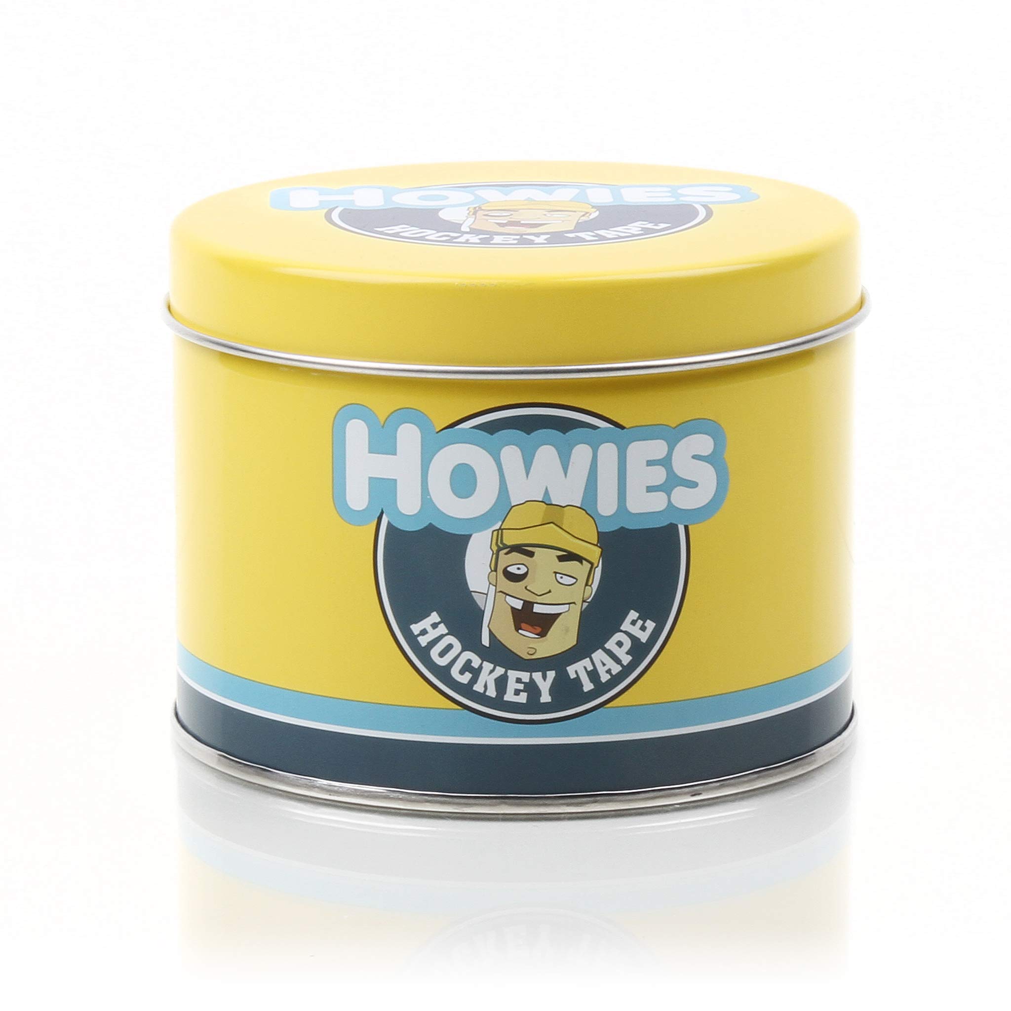 Howies Hockey Tape - Clear Shin Pad Tape & White Cloth Tape (30 Pack) with Free Tape Tin | Durable Grip for Hockey Sticks & Shin Guards | Perfect for Ice Hockey, Field Hockey & Sports Equipment Protection