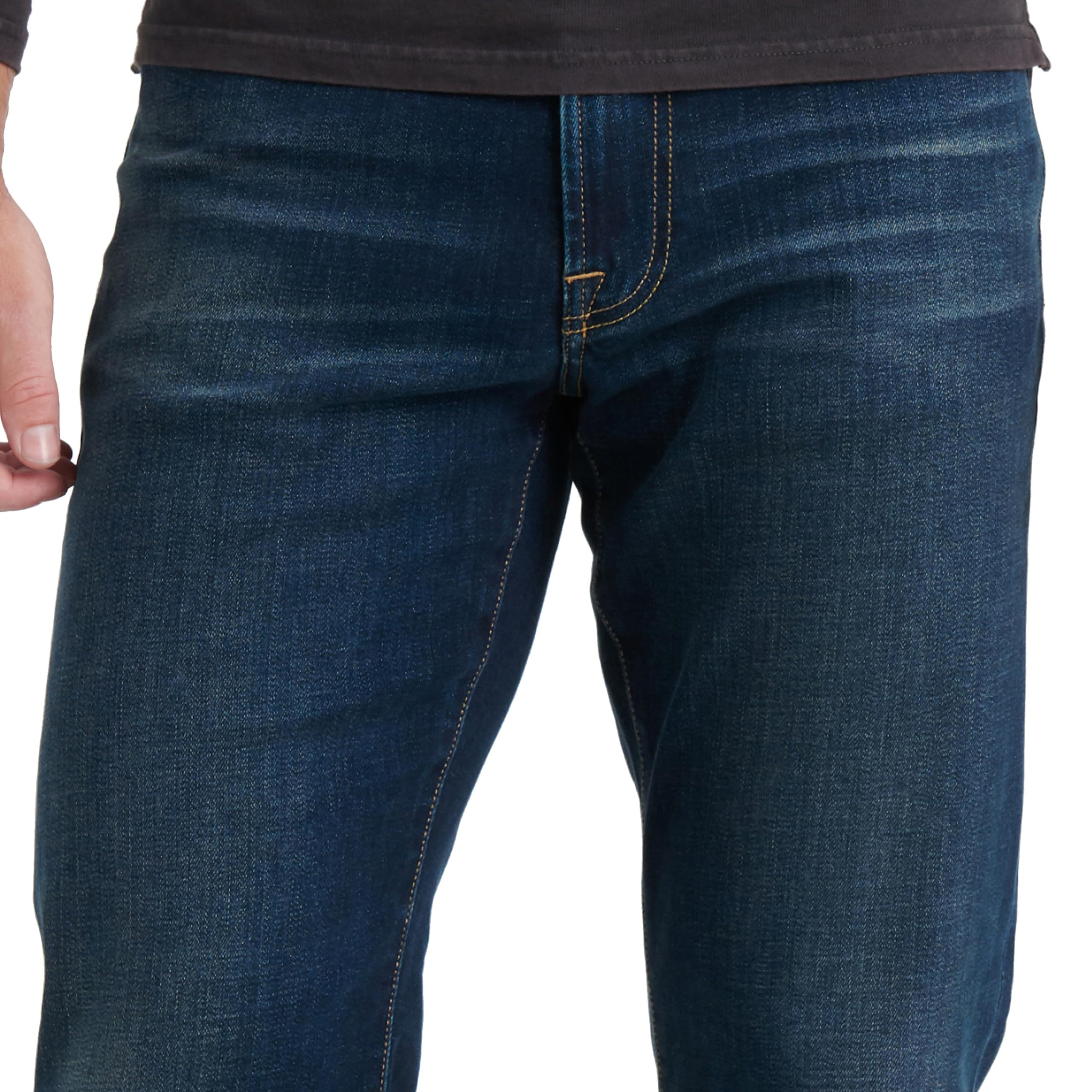 Lucky Brand Men's 181 Relaxed Straight Fit Jeans | Comfortable Denim Pants for Casual Wear | Perfect for Everyday Outfits, Work & Weekend Activities
