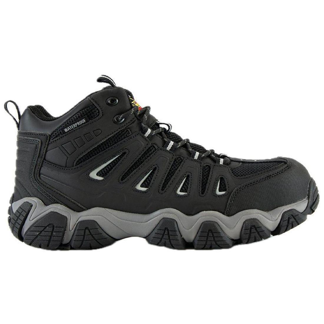 Crosstrex Series Waterproof Mid Cut Composite Toe Hiking Boots for Men & Women - Lightweight Safety Work Boots for Construction, Outdoor Trekking & Hiking Adventures