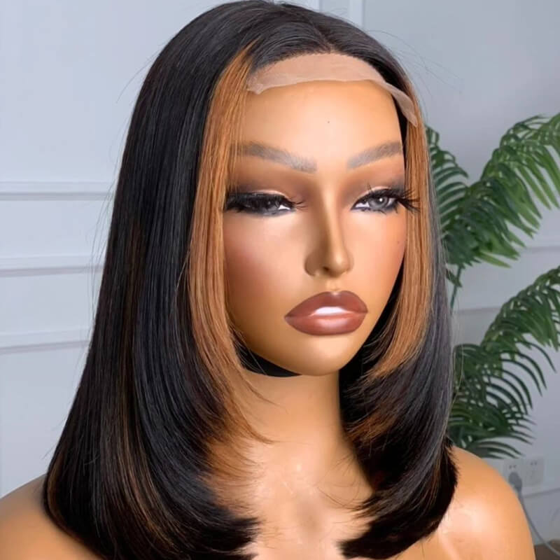 1b/27 Highlight Layered Cut Straight