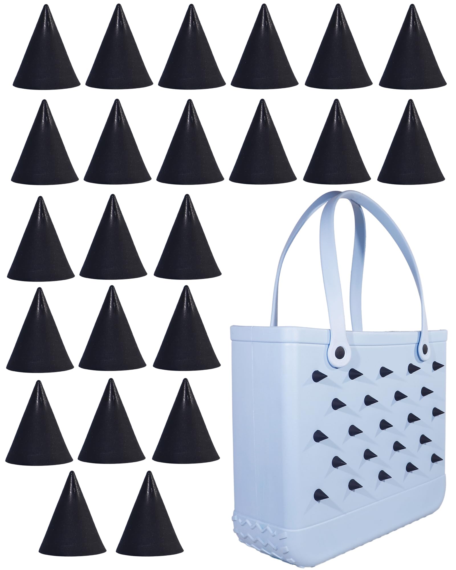 Mon Caramel Rubber Beach Bag Charms - Daisy Flower Accessories for Totes & Inserts | Perfect for Beach Trips, Pool Parties & Summer Vacations