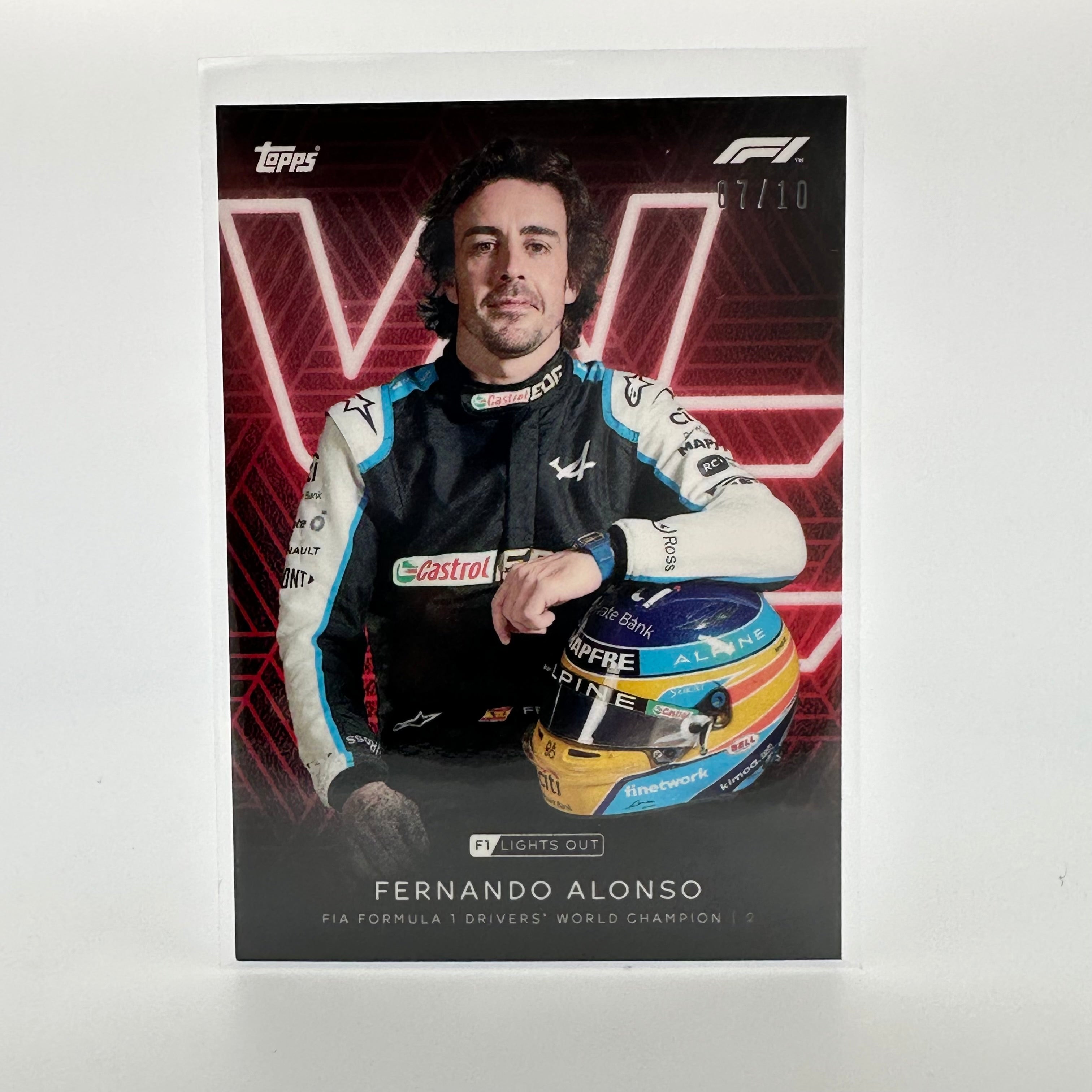 Fernando Alonso 2007 F1 World Champion Replica Cap - Official Merchandise for Motorsport Fans | Perfect for Racing Events, Gifts, and Collectors