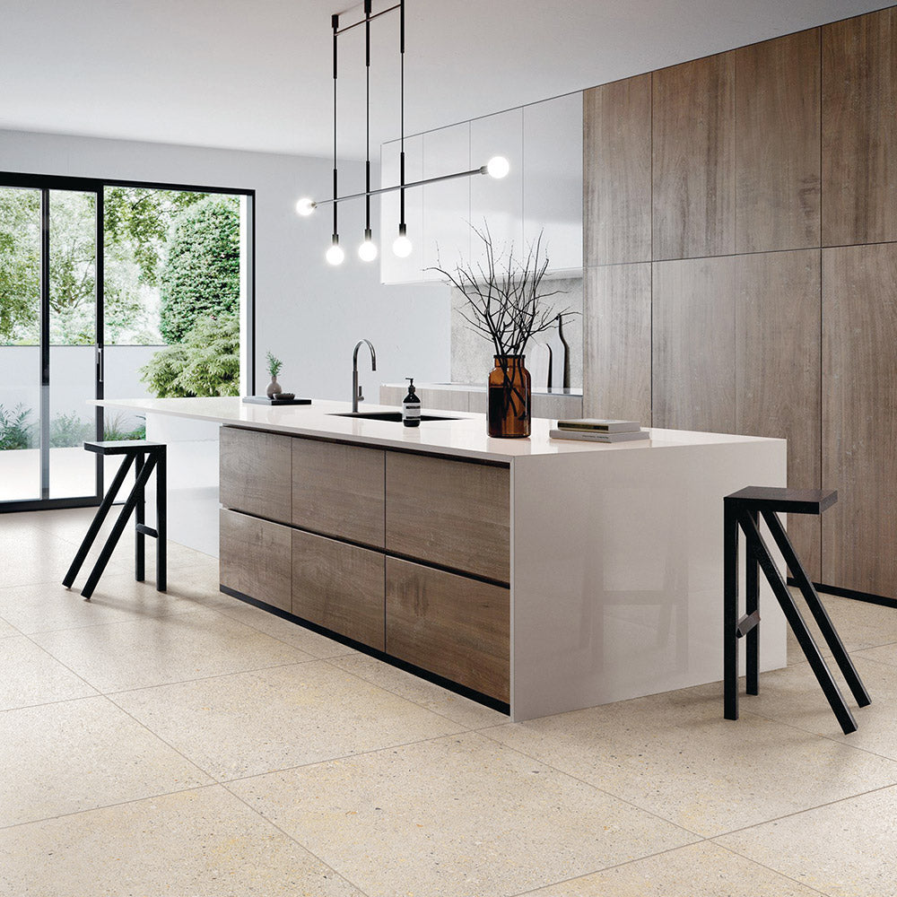 Atlanta White 300x600mm Lappato Porcelain Tile - Premium Glossy Ceramic Wall & Floor Tile for Bathroom, Kitchen & Living Room Renovation