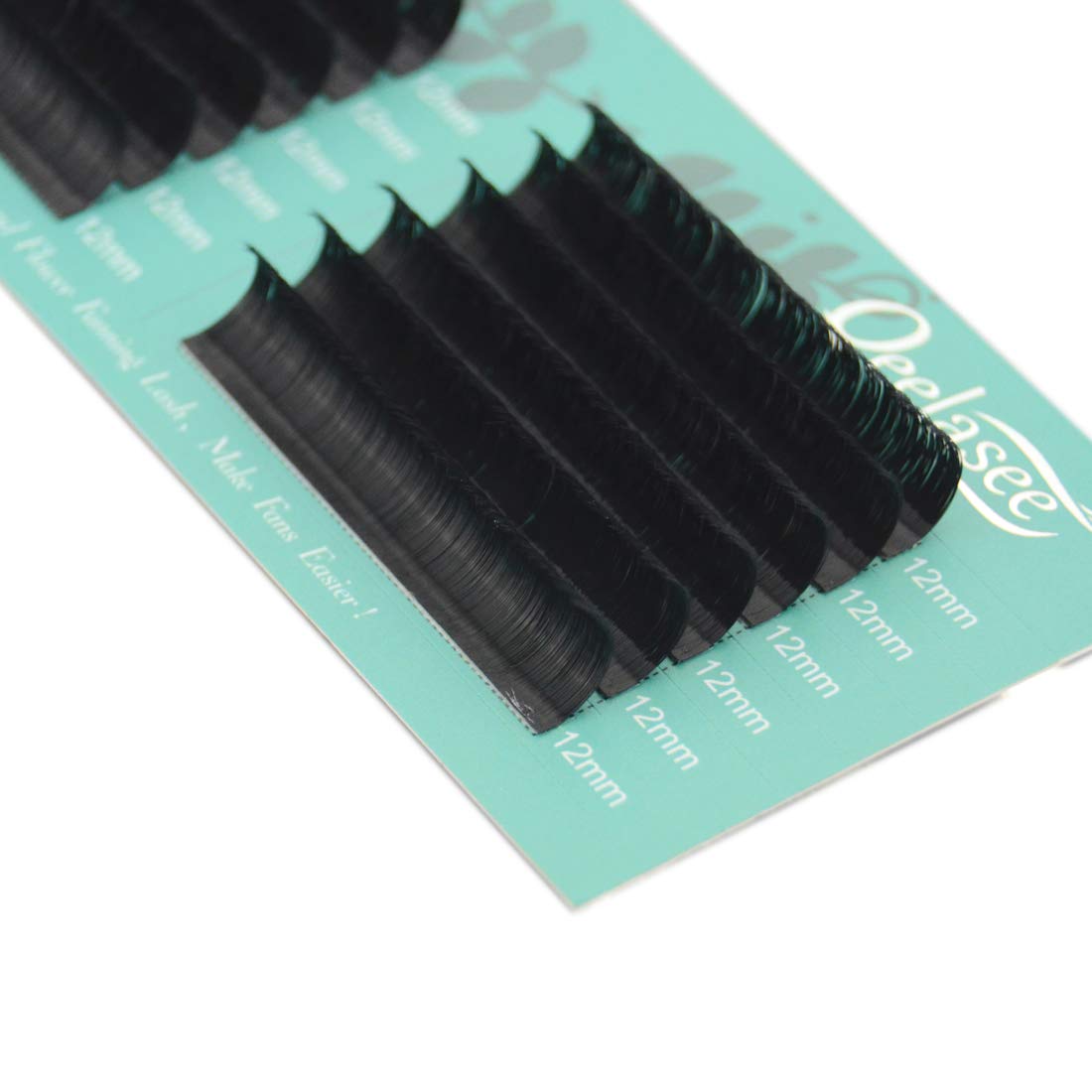 Faux Mink Volume Blooming Eyelash Extensions 0.05 D Curl - Mixed Length Self-Made Fan Lashes for 1-Second Flowering Effect | Perfect for Salon Professionals & DIY Lash Enthusiasts