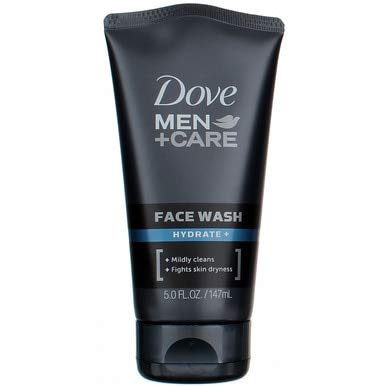 Dove Men+Care Hydrating Face Wash for Men, 5 Oz (Pack of 3) - Deep Cleansing & Moisturizing Daily Facial Cleanser for Dry Skin - Perfect for Morning & Night Skincare Routine