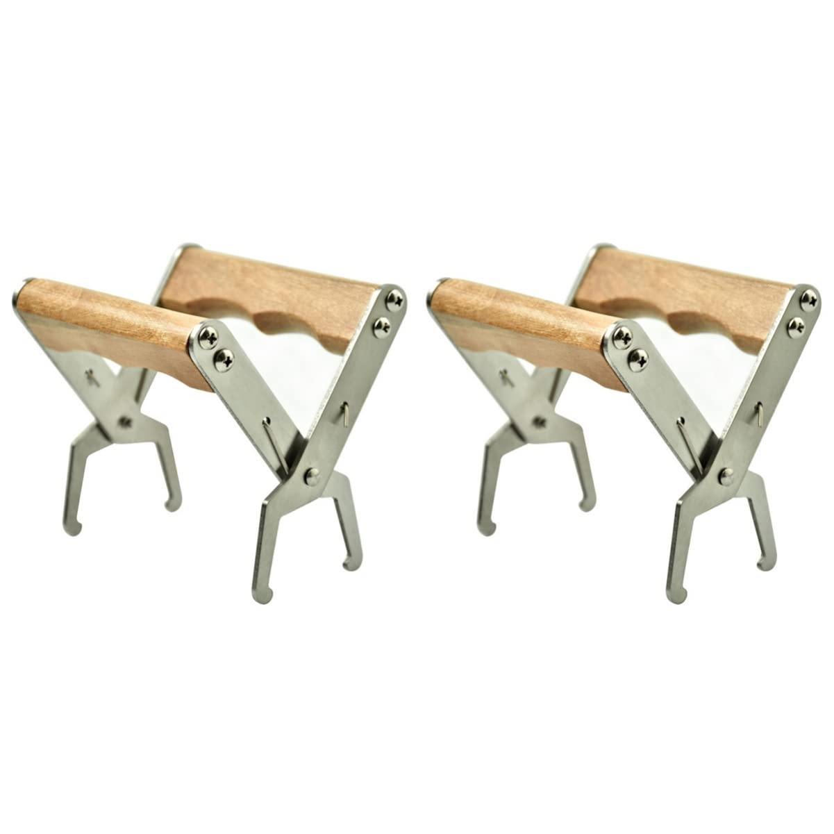 Yardwe 2 Pack Beekeeping Frame Holder - Hive Frame Grip Tool for Honey Extraction & Beekeeping - Durable Frame Lifter & Gripper for Easy Handling in Apiaries & Honey Farms