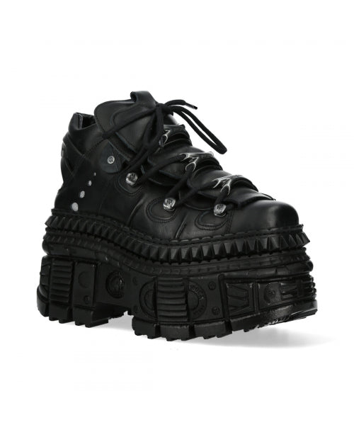 New Rock M WALL106 S9 - Stylish & Durable Men's Boots for Outdoor, Work & Motorcycle Riding