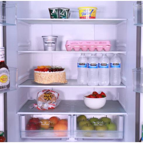 Avanti 29.5 Inch Freestanding French Door Refrigerator - 17.5 Cu. Ft. Capacity, 3 Door Design, Stainless Steel Finish (FFFDS175L3S) - Perfect for Modern Kitchens, Open Floor Plans & Entertaining Spaces