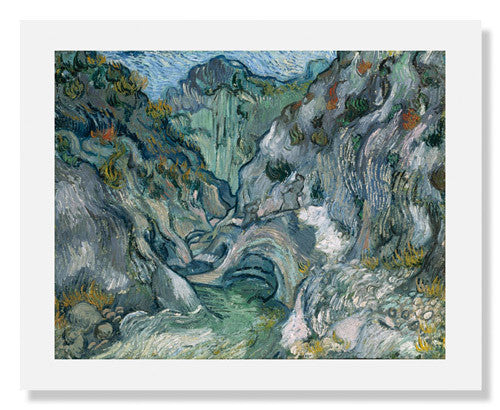Vincent van Gogh 'Ravine' Art Print - High-Quality Canvas Wall Decor for Living Room, Bedroom & Office - Famous Dutch Post-Impressionist Painting Reproduction