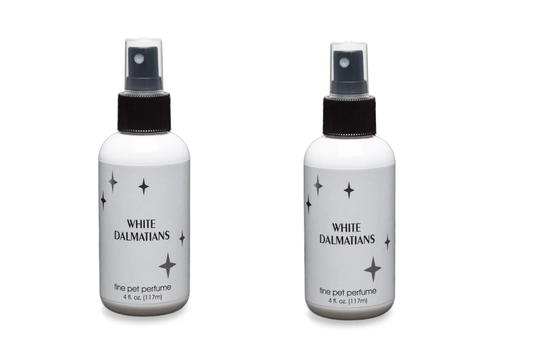 Premium Designer Pet Cologne for Dogs & Cats – 2 Pack 4oz Bottles (White Dalmatian Scent) – Long-Lasting Pet Fragrance for Fresh Smelling Pets at Home & Outdoors
