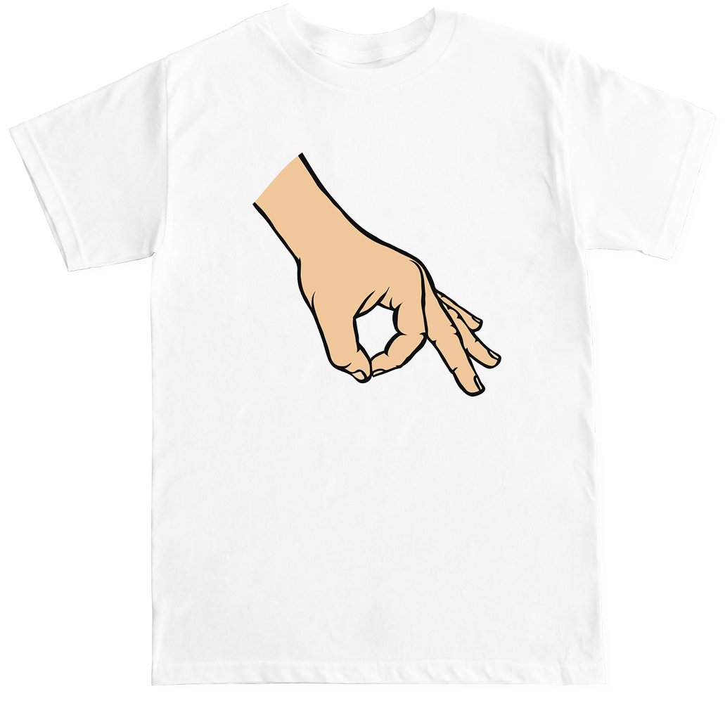 FTD Apparel Men's Circle Hand Game Graphic T-Shirt - Casual Cotton Tee for Gaming Fans, Streetwear & Everyday Wear