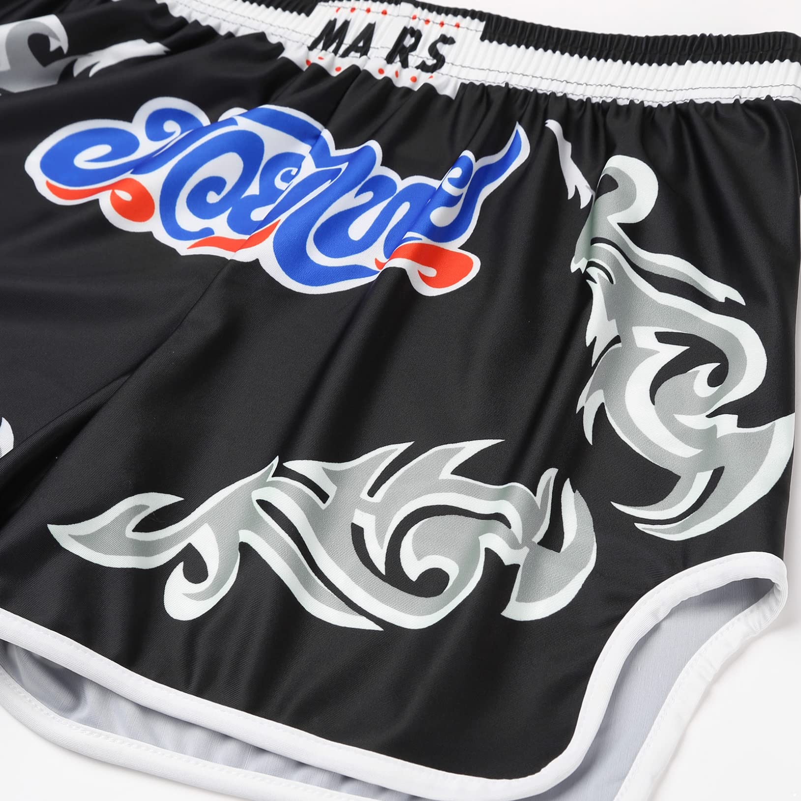 Men's Muay Thai Shorts - MMA Training Shorts for Boxing, Grappling & Kickboxing | Lightweight & Breathable Gym Wear for Combat Sports & Martial Arts Training